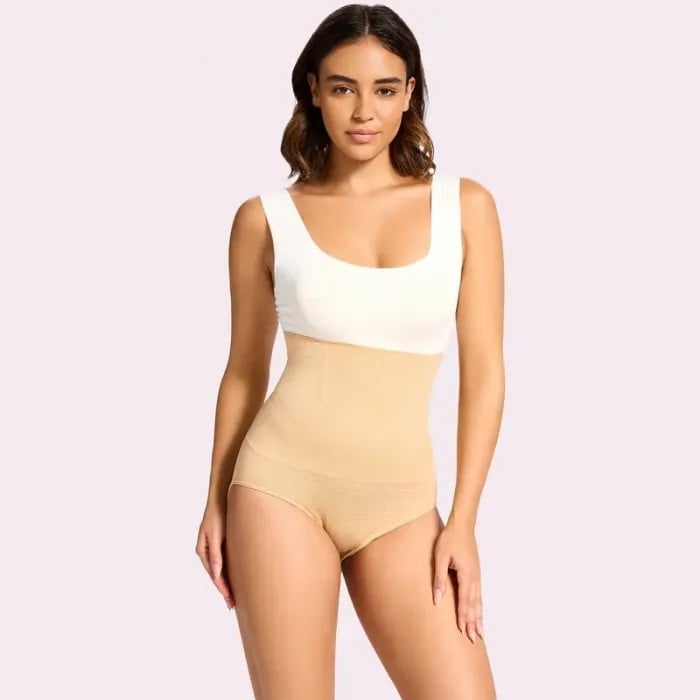 Høj Talje Shapewear Trusser med Tummy Control & Løft