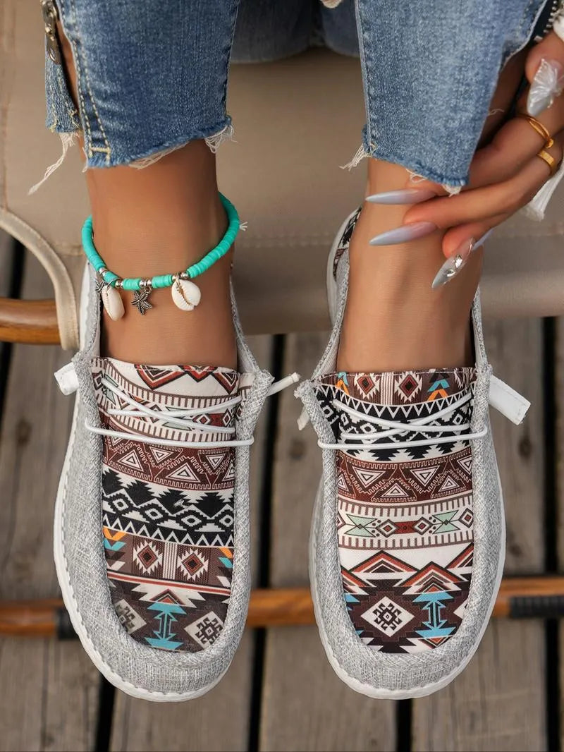Etniske Sneakers | Smertefri Komfort & Sommerstil