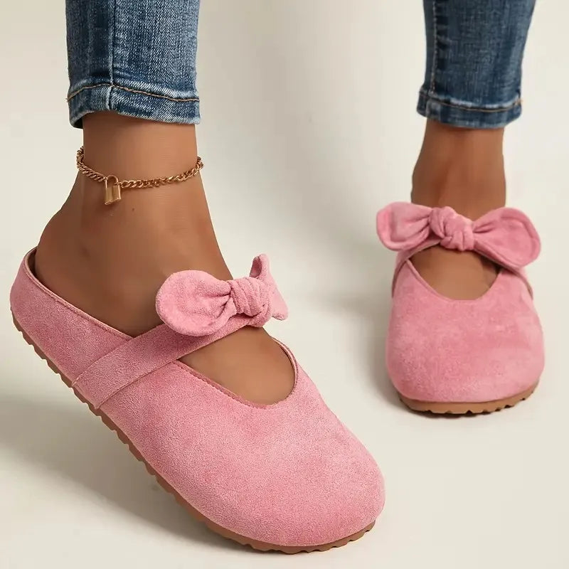 Slip-On Mules med Sløjfe til Kvinder