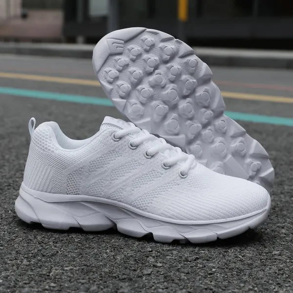 Åndbare Vævede Sneakers | Stil & Ortopædisk Komfort