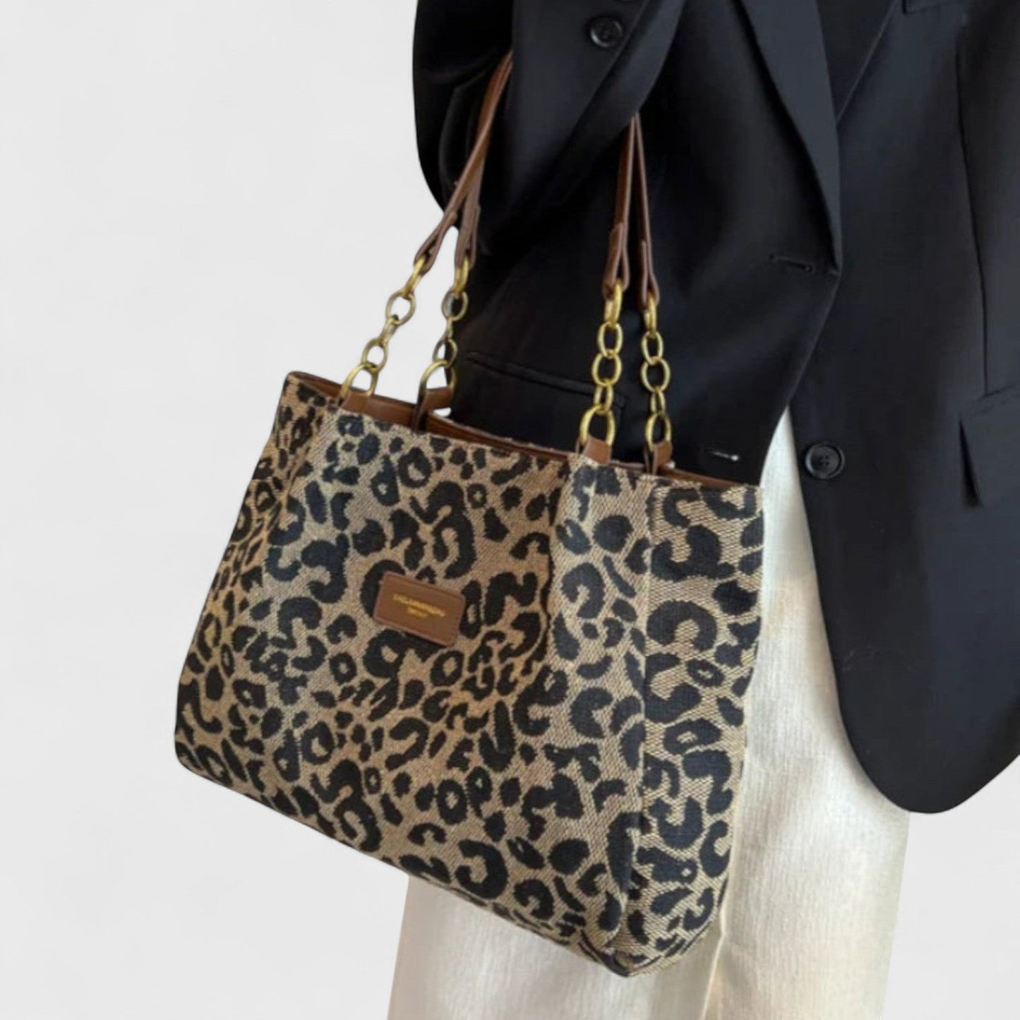 Savari™ - Leopard Shoppernet | Elegant & Rummelig