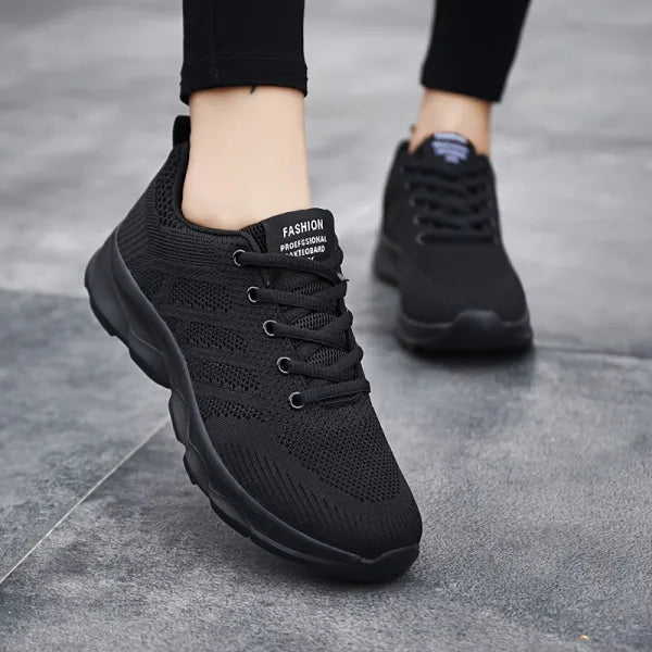 Åndbare Vævede Sneakers | Stil & Ortopædisk Komfort