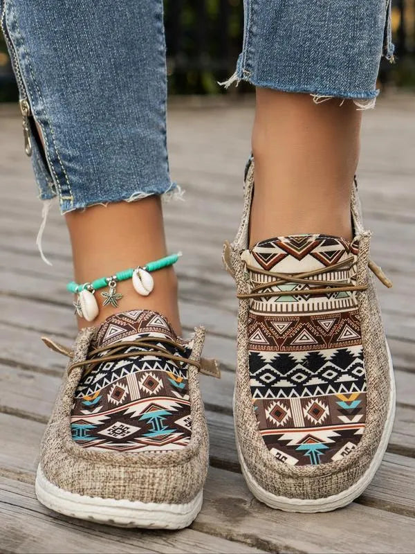 Etniske Sneakers | Smertefri Komfort & Sommerstil