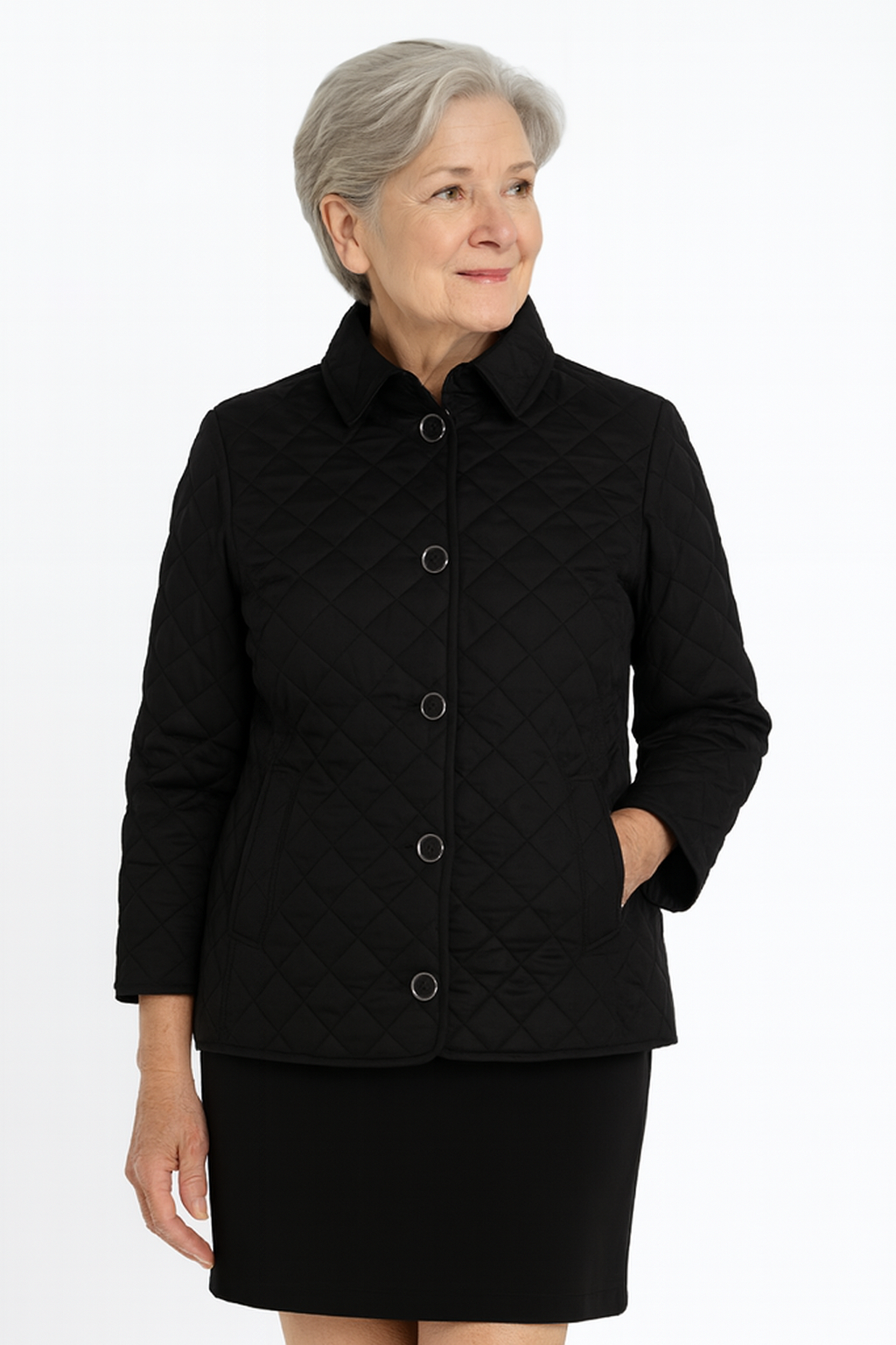 Emily™ – Elegant Vatteret Jakke