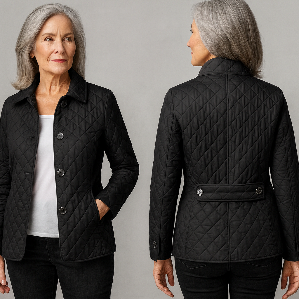 Emily™ – Elegant Vatteret Jakke