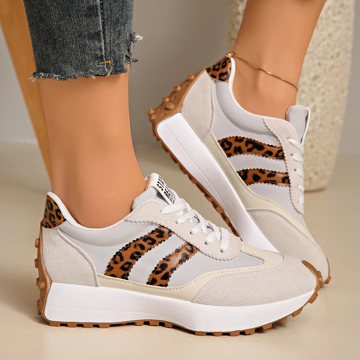 Morelect Urban Leopard Sneakers