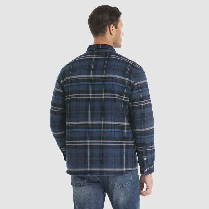 Flannel™ – Herre Skjortejakke med Quiltet For