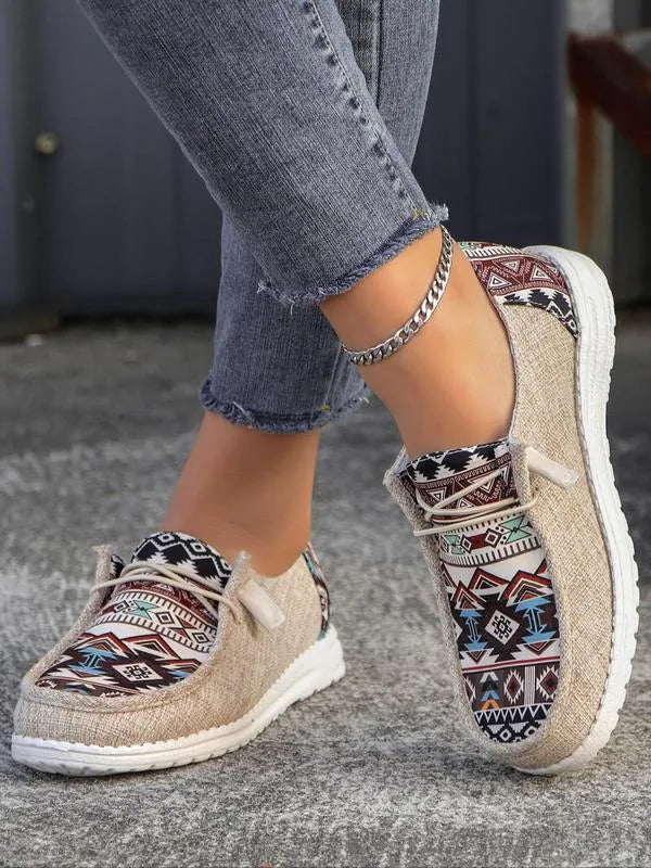 Etniske Sneakers | Smertefri Komfort & Sommerstil