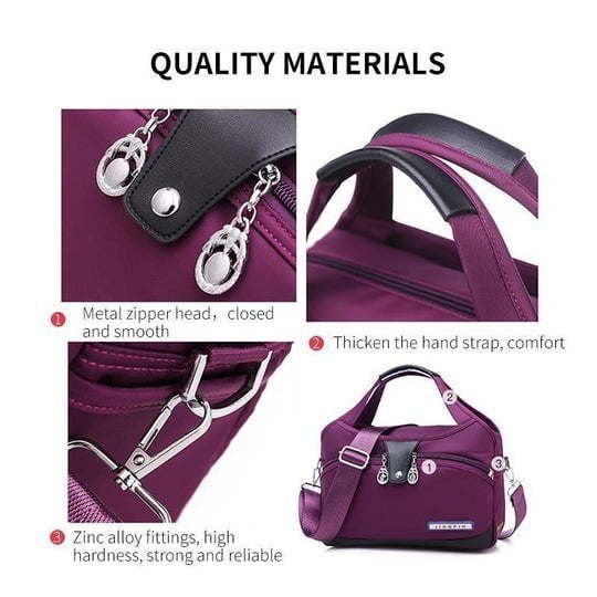 Sikker & Stilfuld Crossbody-taske | Praktisk Design til Hverdagen