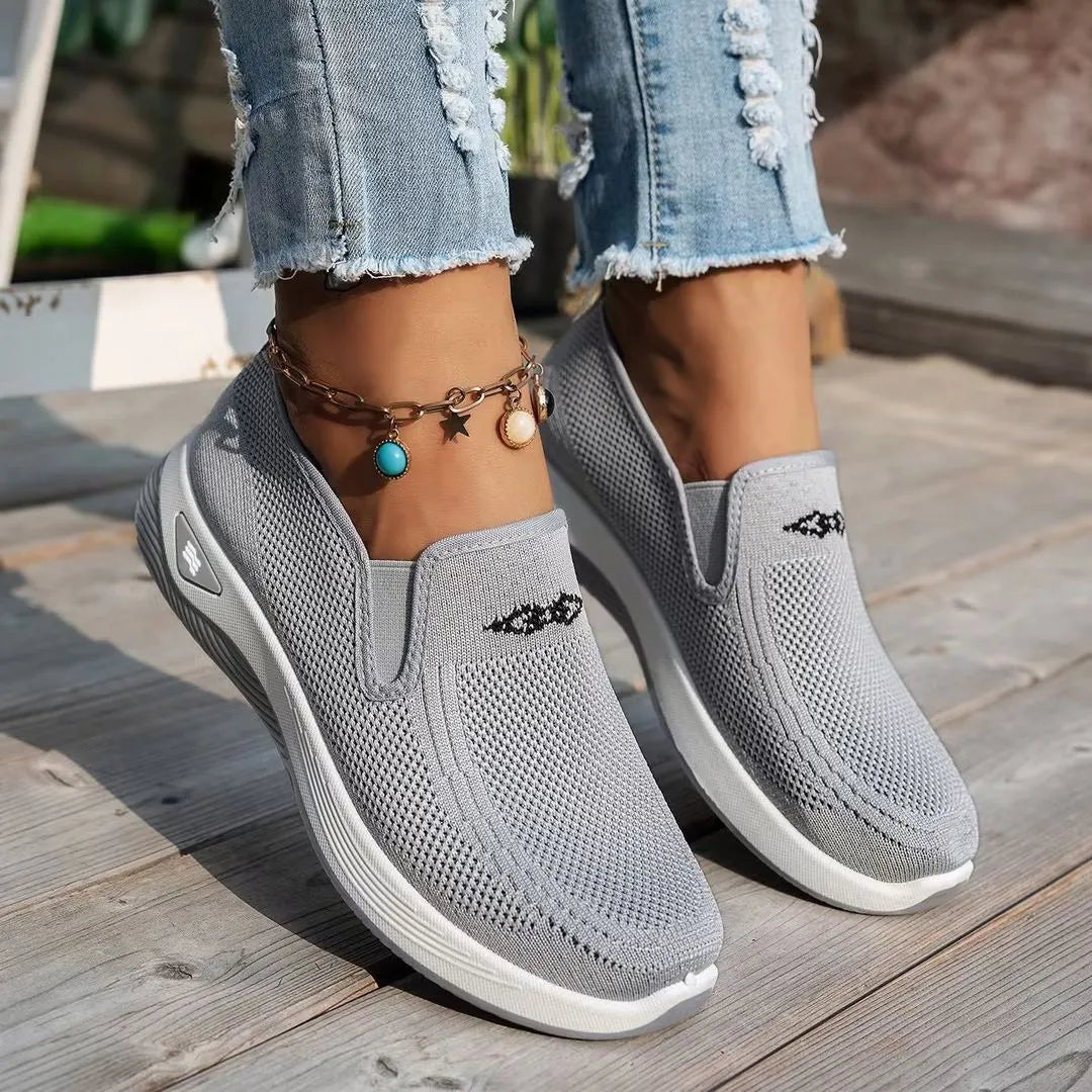 Luna™ – Ortopædiske Slip-on Sneakers med Platform