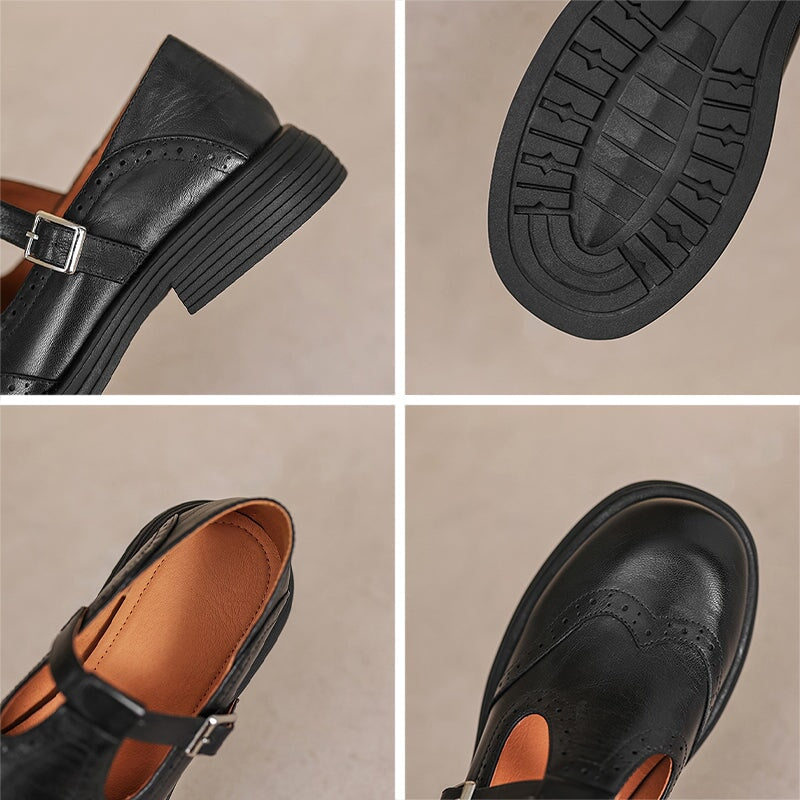 Verda - Elegante Scarpe di Pelle