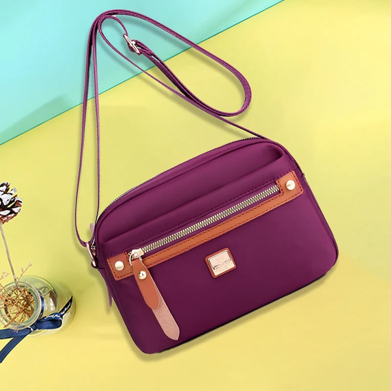 NylonBag™ – Dame Crossbody Taske i Let Nylon
