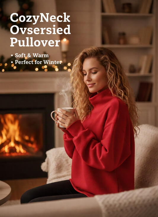 CozyNeck Oversized Pullover