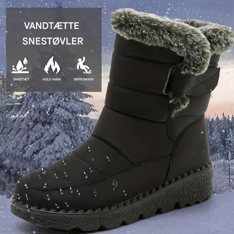 Aurora™ – Vinter Vandtætte Forede Læderstøvler