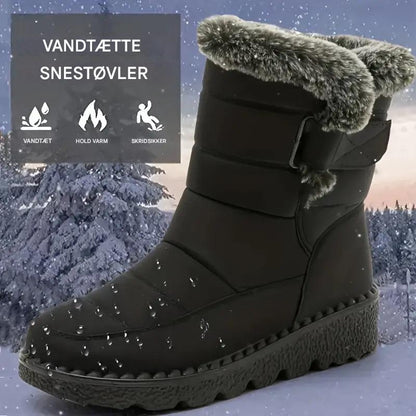 Aurora™ – Vinter Vandtætte Forede Læderstøvler