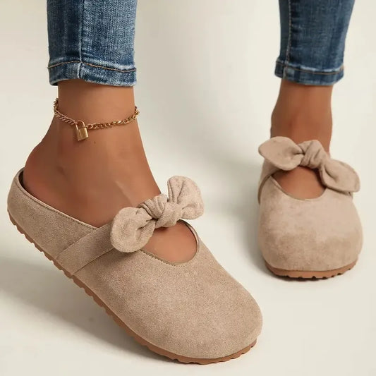 Slip-On Mules med Sløjfe til Kvinder