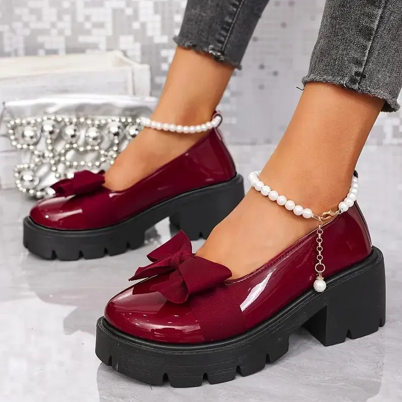 Elena™ – Klassiske Ortopædiske Læder Loafers