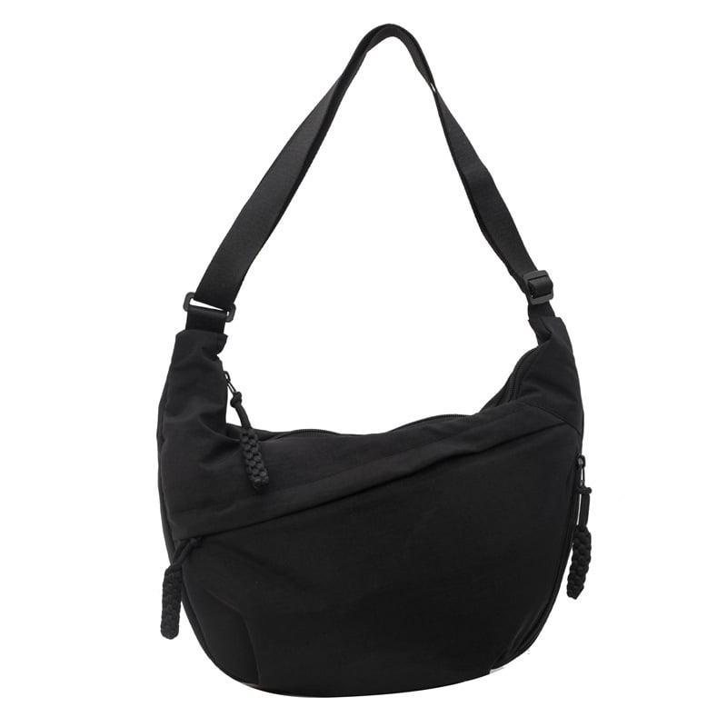 Stilfuld Nylon Crossbody Hobo Taske