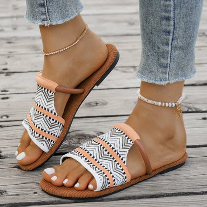 Hawar™ Sandaler – Boho Mønster & Komfort