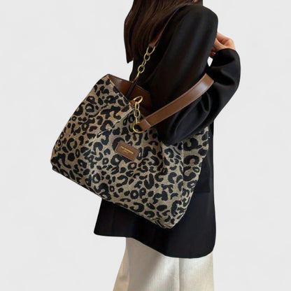Savari™ - Leopard Shoppernet | Elegant & Rummelig