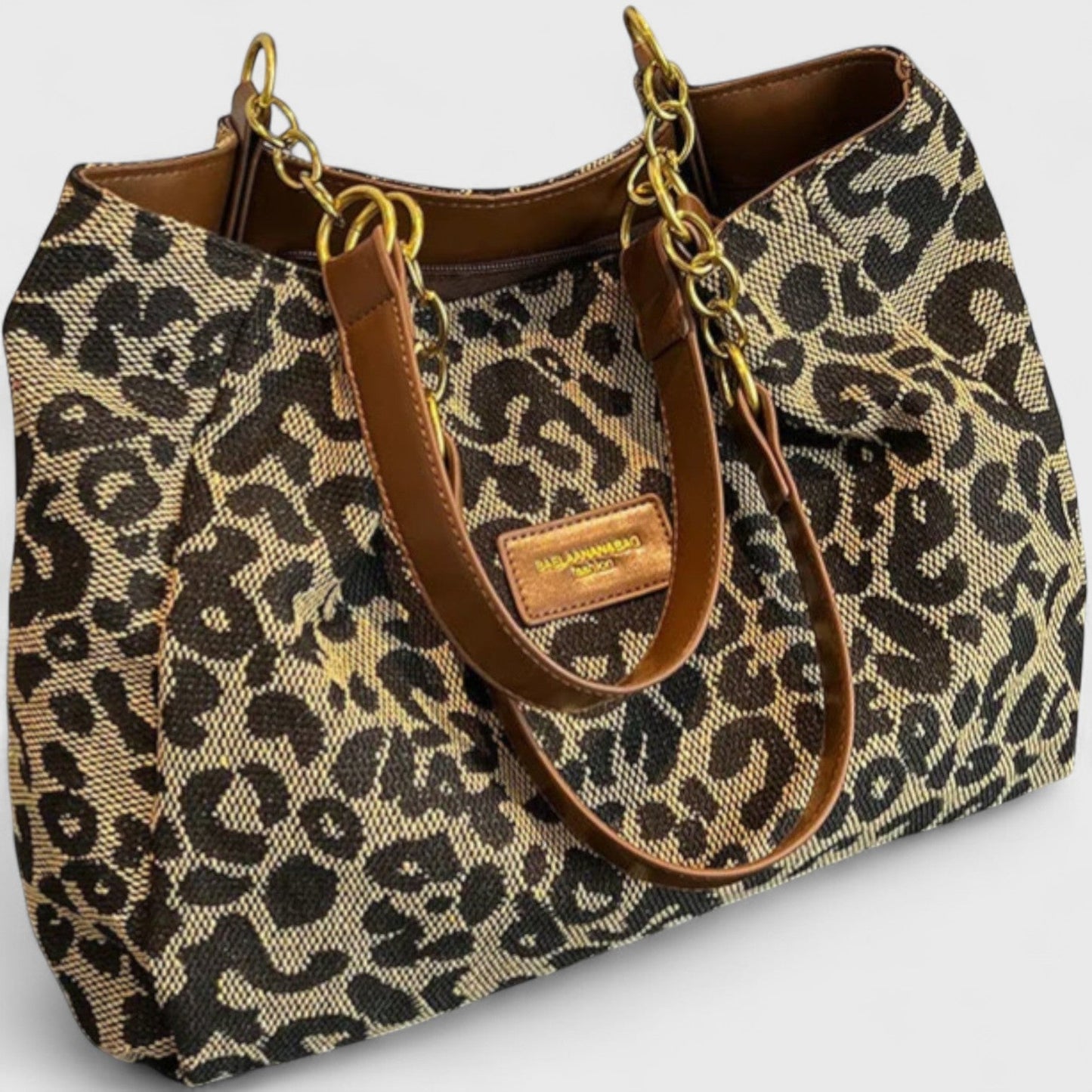 Savari™ - Leopard Shoppernet | Elegant & Rummelig