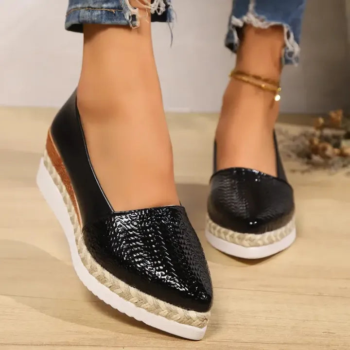 Dame Elegante Loafers – Ortopædisk Komfort & Støtte