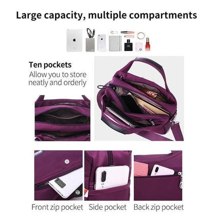 Sikker & Stilfuld Crossbody-taske | Praktisk Design til Hverdagen