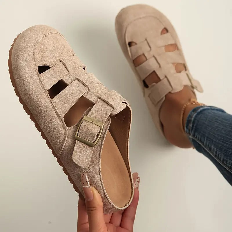 Slip-On Platforms med Ortopædisk Støtte.