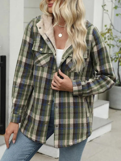 Plaid Fleecejakke | Hyggelig Stil til Efterår & Vinter