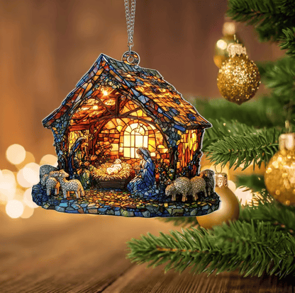 Nativity™ – Julekrybbe Dekoration i Akryl