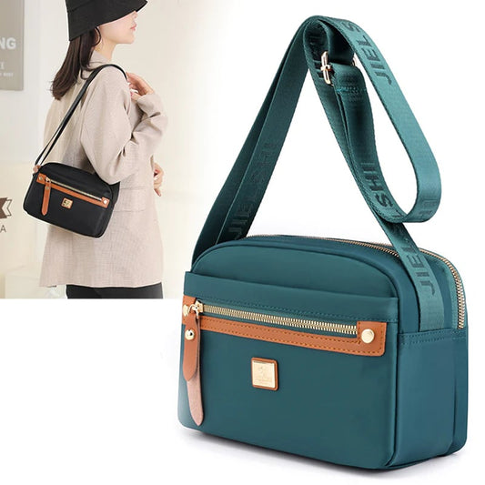 NylonBag™ – Dame Crossbody Taske i Let Nylon