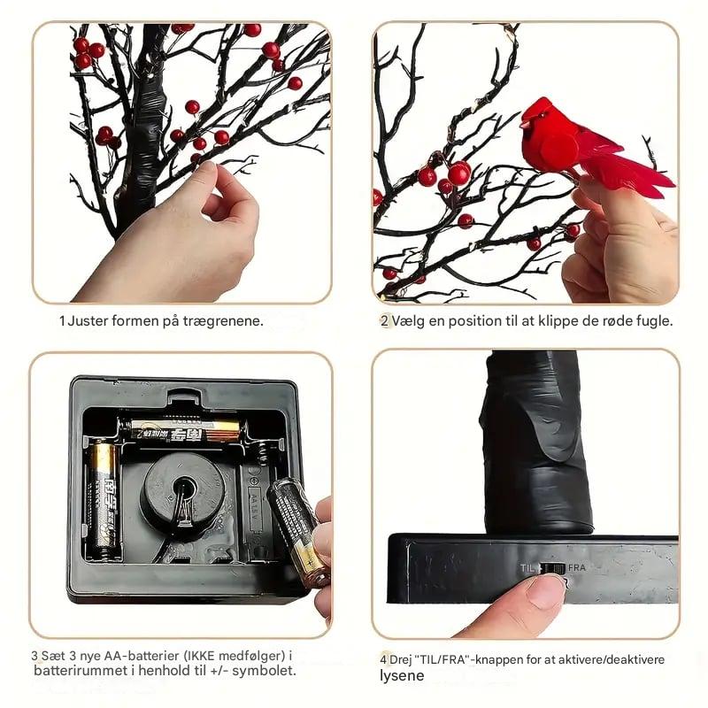 GlowTree™ – LED Vintage Lysende Juletræ