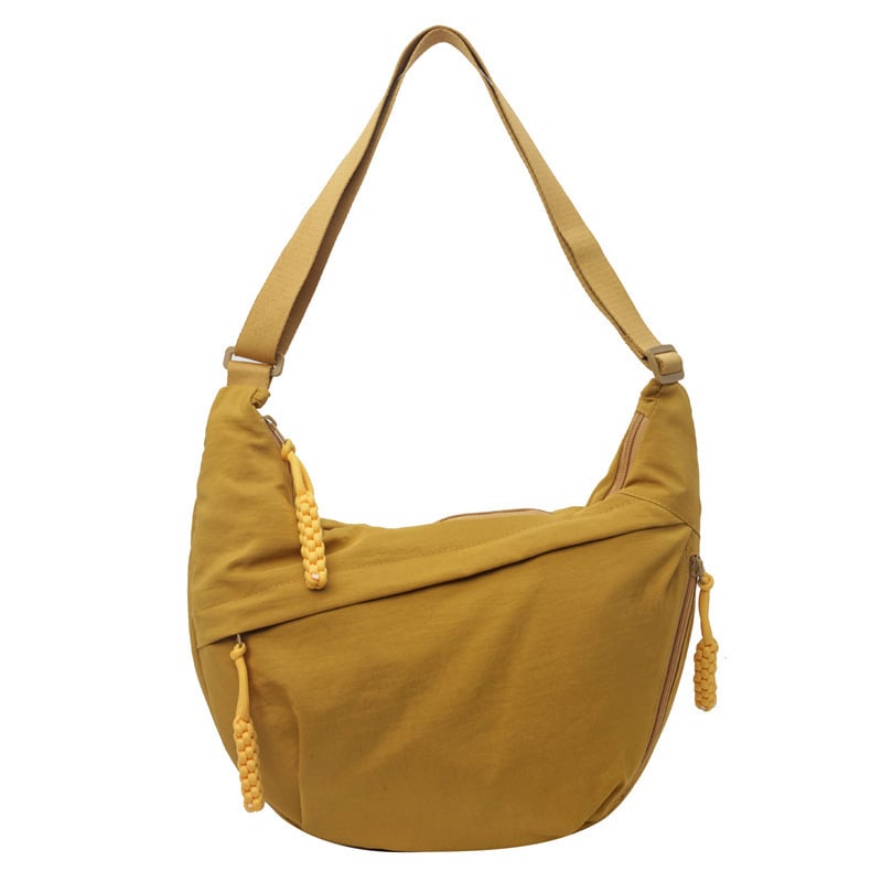 Stilfuld Nylon Crossbody Hobo Taske