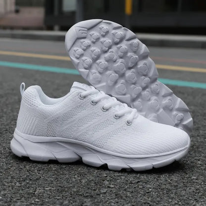 Åndbare Vævede Sneakers | Stil & Ortopædisk Komfort
