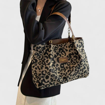 Savari™ - Leopard Shoppernet | Elegant & Rummelig