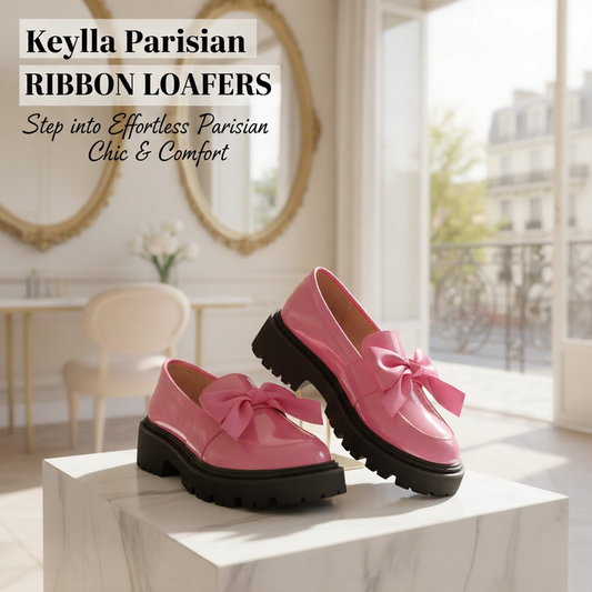 Keylla Parisian Ribbon Loafers