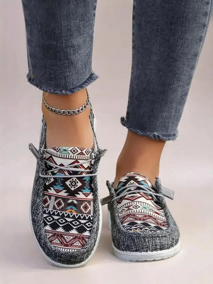 Etniske Sneakers | Smertefri Komfort & Sommerstil