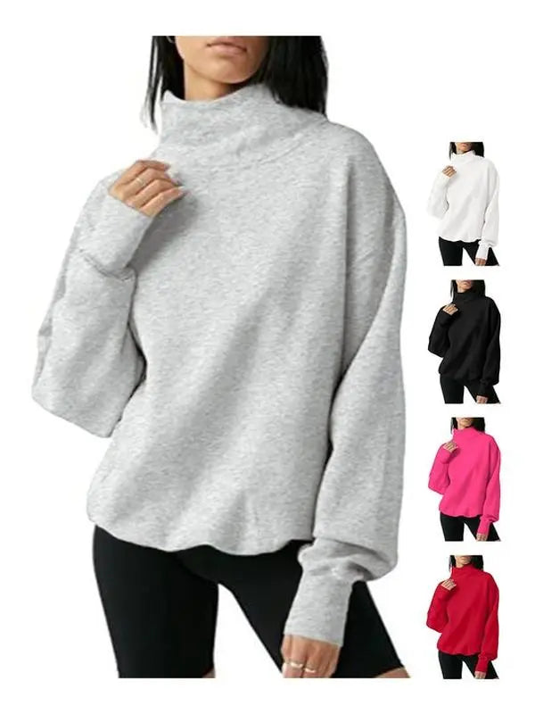 CozyNeck Oversized Pullover