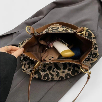 Savari™ - Leopard Shoppernet | Elegant & Rummelig