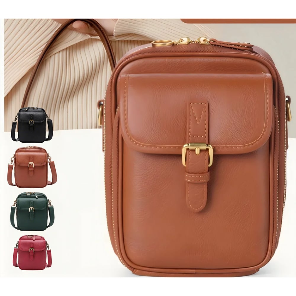 CrossBag™ – Dame Crossbody Taske i Læder