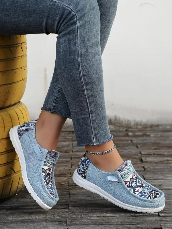 Etniske Sneakers | Smertefri Komfort & Sommerstil