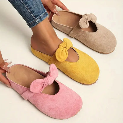 Slip-On Mules med Sløjfe til Kvinder