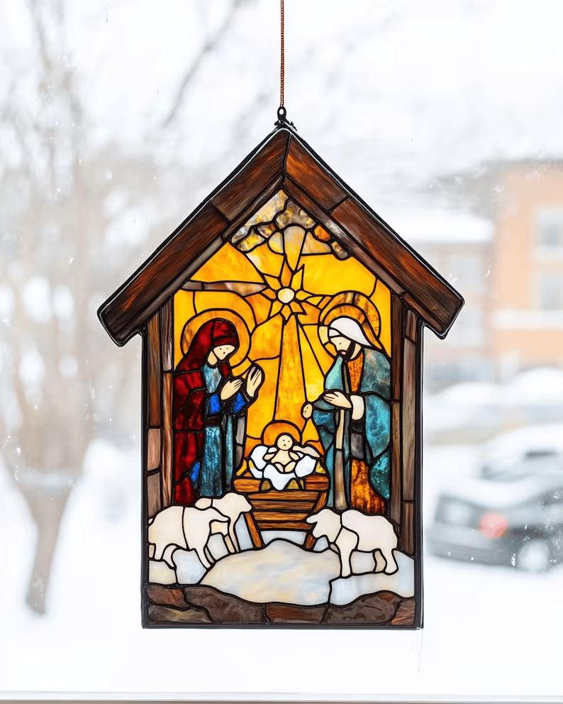 Nativity™ – Julekrybbe Dekoration i Akryl