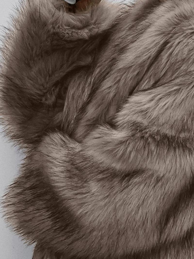 Opulent Fur Maxi Coat