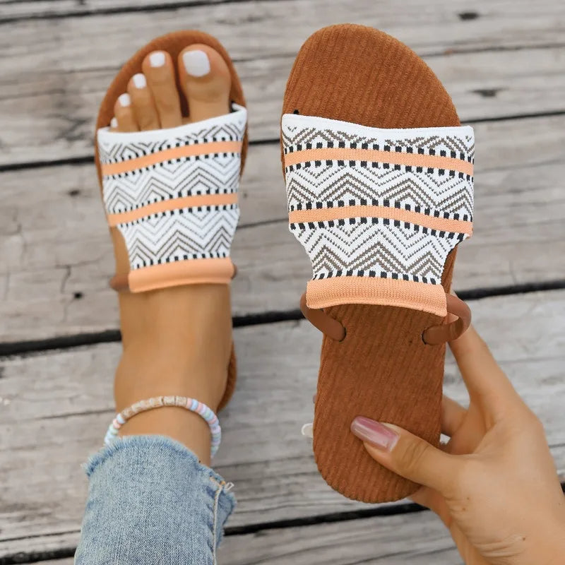 Hawar™ Sandaler – Boho Mønster & Komfort