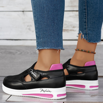 Åndbare Sneakers med Velcrolukning | Ortopædisk Komfort