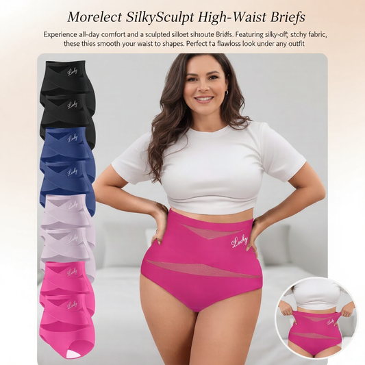 Morelect SilkySculpt High-Waist Briefs