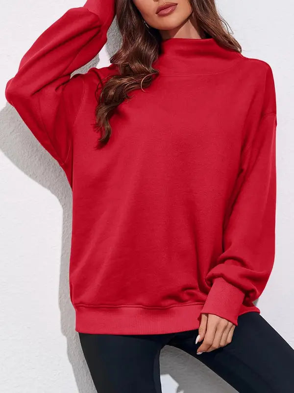 CozyNeck Oversized Pullover