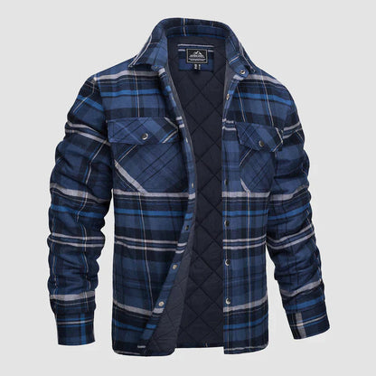 Flannel™ – Herre Skjortejakke med Quiltet For
