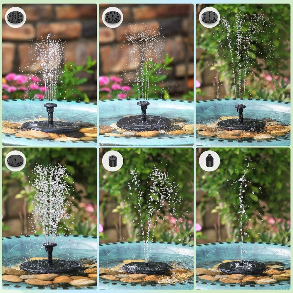 Solcelledrevet Springvandspumpe